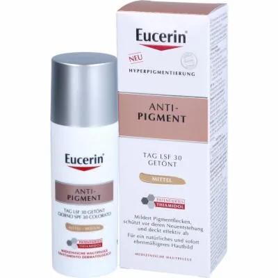 Eucerin Anti-pigment Tag getönt mittel L 50 ml