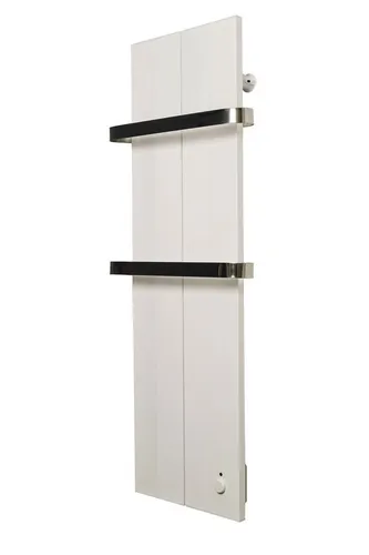 Finesa Elektrischer Badheizkörper mit Thermostat in weiß von Finesa