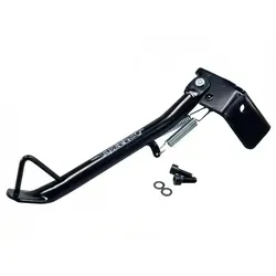 Buzzetti Seitenständer Schwarz für Piaggio Vespa LX/S/ET2/ET4 50-150ccm - Motorradzubehör: Hochwertiger Seitenständer von Buzzetti, einfach zu montieren und passend für viele Vespa-Modelle, inklusive aller benötigten Teile.