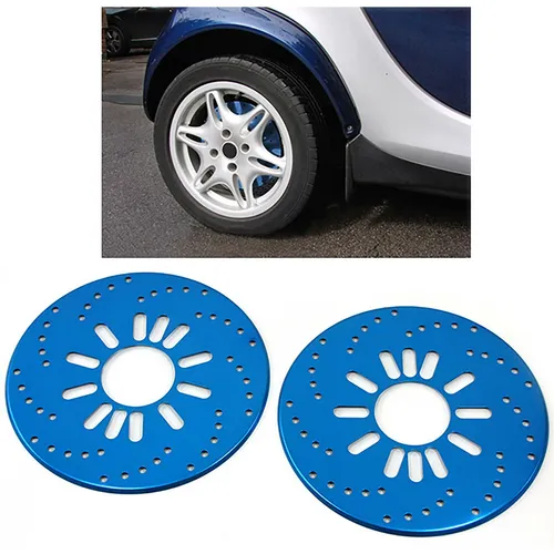 Bremsscheiben Attrappen universell Paar blau
