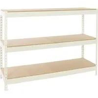 PROREGAL Schwerlastregal Wood Beast Three – 200x240x45 cm, 400 kg Traglast - Stabiles Schwerlastregal mit 3 verstellbaren Holzböden, ideal für Werkstatt und Lager. Schnelle Montage und hohe Belastbarkeit von 400 kg pro Ebene für vielseitigen Einsatz.
