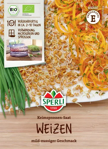 Sperli BIO Keimsprossen-Saat Weizen