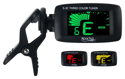 Rocktile 5-3C Three Color Clip-Tuner