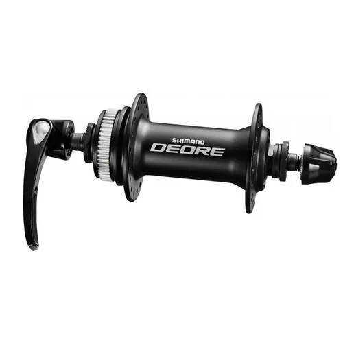 Shimano Deore HB-M6000 Vorderradnabe 36 Loch - Vorderradnabe für vielseitige Fahrräder, leicht und robust mit 36 Speichenlöchern, ideal für Center Lock Bremsscheiben.
