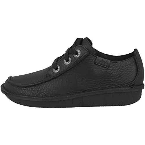 Clarks Funny Dream Sneaker schwarz 39 EU - Halbschuhe in Größe 39, aus hochwertigem Leder, knöchelhoch und bequem für den Alltag – ideal für stilvolle Looks.