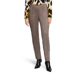 Betty Barclay Bequeme Jeans in Braun - Größe 42 - Stoffhosen aus 95 % Polyester und 5 % Elasthan für optimalen Tragekomfort und einen perfekten Sitz.