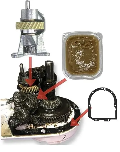 Welikekitchen Getriebe Reparaturset für KitchenAid Küchenmaschinen Ersatzteil- und Wartungsset