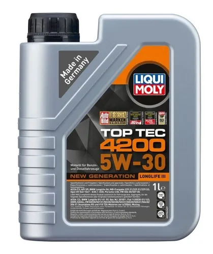 LIQUI MOLY Engine Oil Original EAN 4100420089725 Artikelnummer 8972