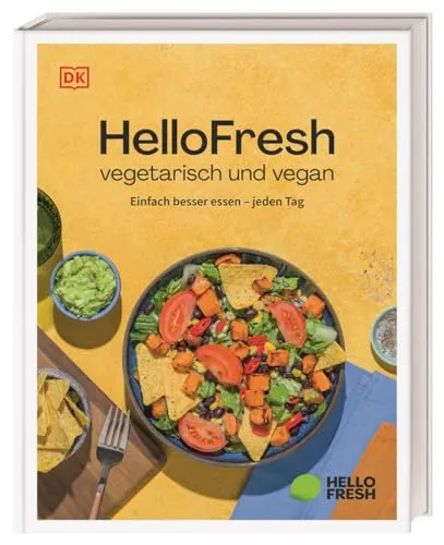 HelloFresh Vegetarisch und Vegan: Über 50 Rezepte für jeden Tag - Freizeit, Haus & Garten - Entdecken Sie über 50 köstliche Rezepte für bunte Salate, herzhafte Burger und mehr, die Ihre Mahlzeiten einfacher und gesünder machen.