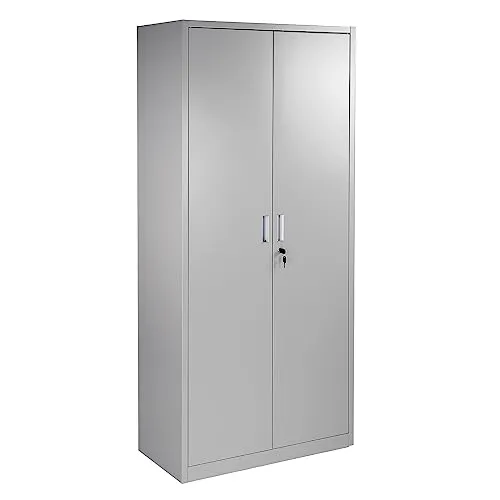 Produktbild Dema Werkstattschrank 180x80x39 cm – Robuster Stahl-Werkzeugschrank