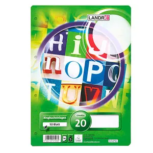 LANDRÉ Ringbucheinlagen 