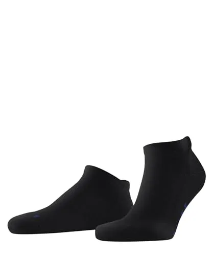 FALKE Unisex Sneakersocken Keep Warm U Sn Wolle kurz einfarbig 1 Paar, Schwarz Black 3000, 35-36