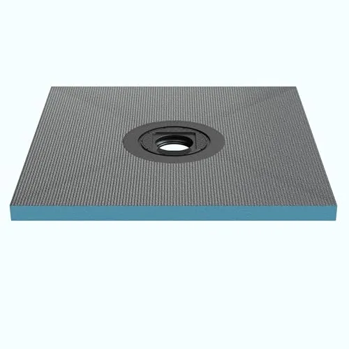 Mai & Mai Duschwanne Duschelement – Befliesbar und Bodeneben mit Gefälleplatte - Elegantes Duschboard aus XPS-Material, ideal für Renovierungen. Hohe Abflussrate von bis zu 35 l/min sorgt für ein trockenes Badezimmer. Einfache Montage und Anpassungsfähigkeit an unregelmäßige Räume.