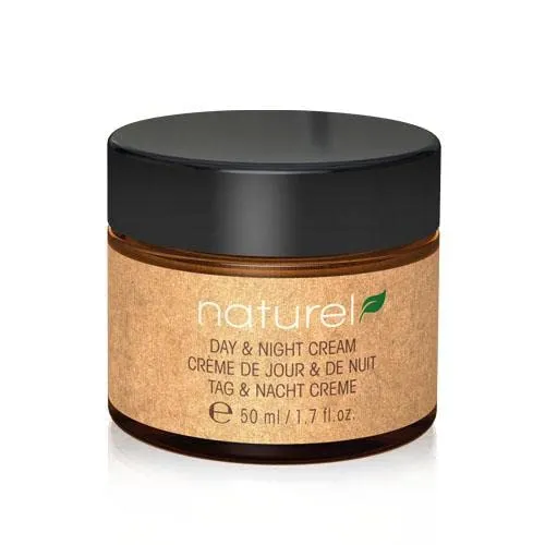 naturel Tag & Nacht Creme 50ml; être belle Cosmetics; gegen Falten & Linien; vegane Gesichtspflegepflege mit NATRUE-Zertifikat