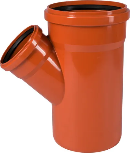 KGEA Abzweig DN/OD 200/125 45 Grad - KGEA Abzweig DN/OD 200/125 45 Grad – Hochwertiger Rohrverbinder für einfache und schnelle Montage. Robustes PVC-System, das höchste Anforderungen an Stabilität und Lebensdauer erfüllt.