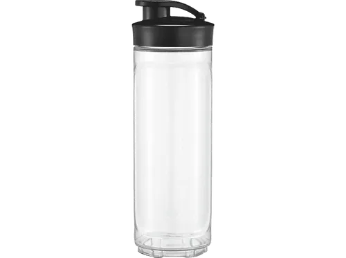 WMF Standmixer WMF Kult X - Transparent, Schwarz, 600 ml Fassungsvermögen für Mixbehälter und Trinkflasche, ideal für gesunde Smoothies