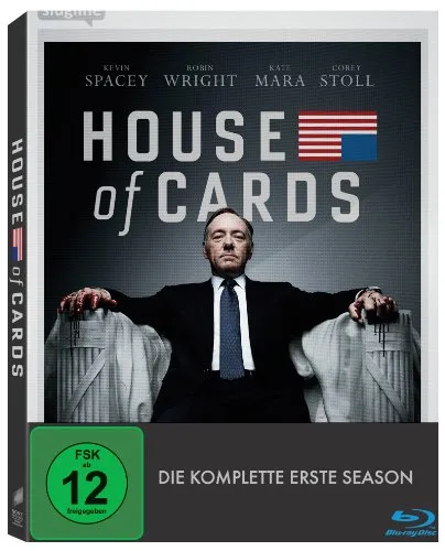 House of Cards, 4 Blu-rays: Staffel.1.USA