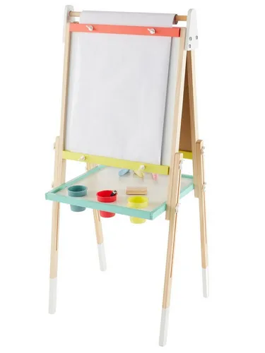 vertbaudet Tafel Tafel mit Mal-Zubehör FSC®, 3-in-1