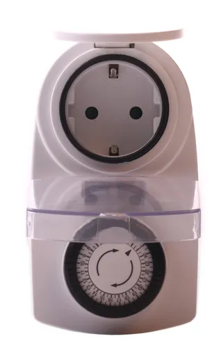 Zeitschaltuhr IP44 Außen Garten 24 Stunden Zeitschaltung Schaltuhr 230V 3500W