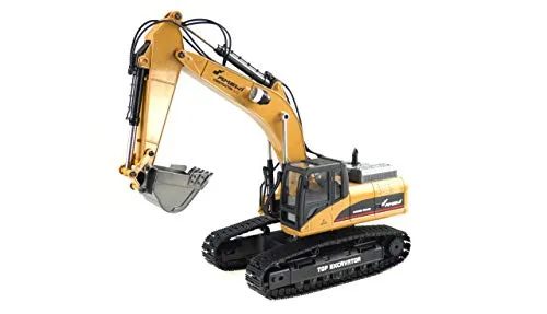 Amewi Bagger Elektromotor 1:14 (22309) - RC-Modelle - Realistischer Elektromotorbagger im Maßstab 1:14, ideal für spannende Bauprojekte und Outdoor-Abenteuer.