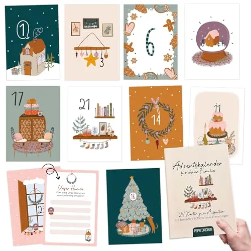 Adventskalender bis 10 Euro von Papierdrachen