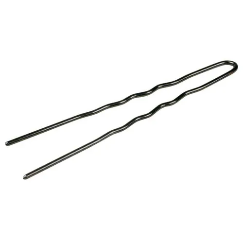 Mex pro Hair U-Haarnadel gewellt 70 mm, Schwarz (16 Stück) in schwarz von Mex pro Hair