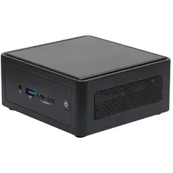 ASRock Barebone 4x4 Box AI340 - Leistungsstarker Mini-PC - Barebone PC mit HDMI, USB-C und 2xLAN, ideal für kompakte Arbeitsplätze und energieeffiziente Anwendungen.