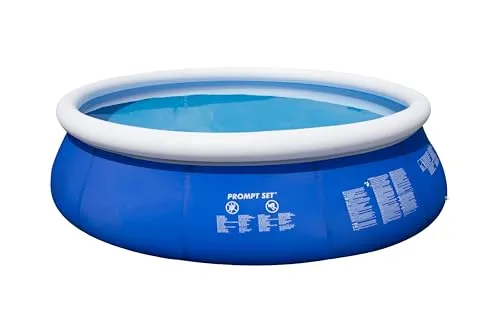 Steinbach Pool Set 366 x 84 cm - Komplettes Pool-Set mit Filteranlage, robuste Poolfolie und umfangreiches Zubehör für unbeschwerten Badespaß