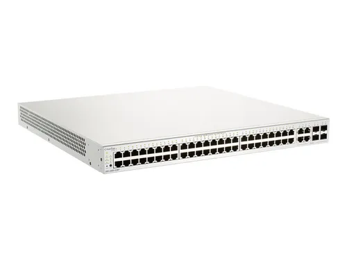 D-Link DBS-2000-52MP Switch II - Netzwerk-Switch mit 52 Anschlüssen, PoE+ Unterstützung und 3 Jahren Garantie – ideal für leistungsstarke B2B-Netzwerklösungen.