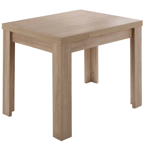 Mäusbacher Esstisch Monti (OTTO-Choices) - Ausziehbar auf 136 cm - Esstisch aus Holzwerkstoff, eichefarben sägerau, ideal für kleine Räume dank ausziehbarer Tischplatte - perfekt für gesellige Abende.