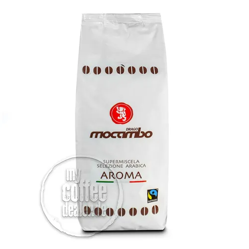Mocambo Fairtrade Aroma Bohne 1 x 1000g - Kaffee: Hochwertige Fairtrade Espressobohnen, ideal für einen vollmundigen Kaffeegenuss und nachhaltig produziert.