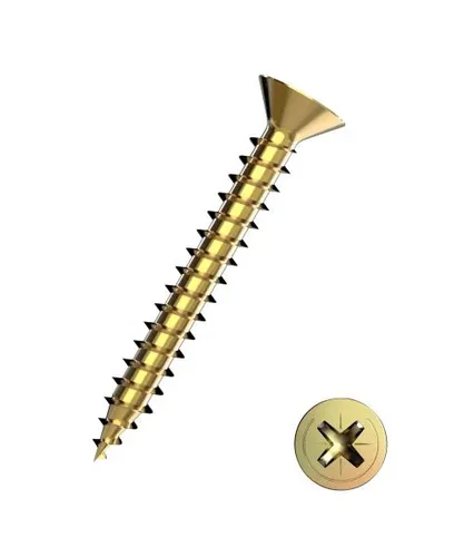 Connex Universalschrauben 4.0 x 30 mm PZ 2 Senkkopf - 80 Stk. Schraube