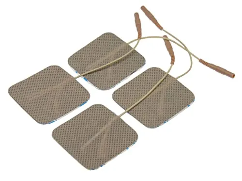 Produktbild E-Stim Standard Pads 4 Klebeelektroden bei vorsichtigem Gebrauch mehrfach verwendbar