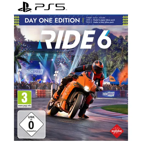 Ride 6 [Day 1 Edition] für PS5 – Neu und OVP
