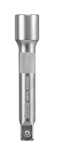 kwb Profi Zoll Verängerung (Länge: 125 mm, Außenvierkant mit Kugelsicherung, CV-Stahl, matt verchromt)
