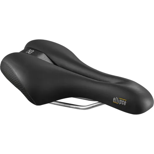 Selle Royal Fahrrad Sattel Sport Gel ELLIPSE Atletic 45° 265x162mm - Wasserdichter Sattel für Mountain Bikes, bietet optimalen Komfort und Unterstützung bei sportlichen Fahrten.