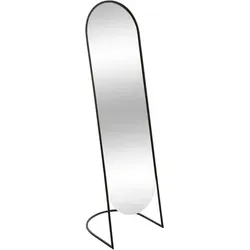 Atmosphera - Spiegel Auf Schwarzem Fuß - Metall H. 140 Cm Créateur D'Intérieur