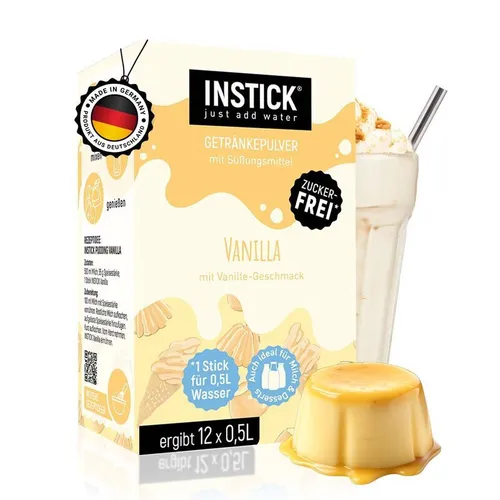 INSTICK Zuckerfreies Instant-Getränk für Milchprodukte (Vanilla)