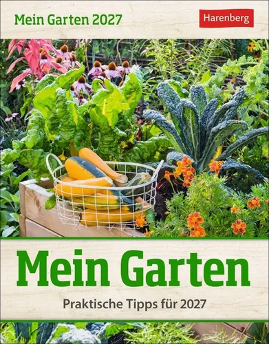 Ulrich Thimm | Mein Garten Tagesabreißkalender 2027 von Harenberg