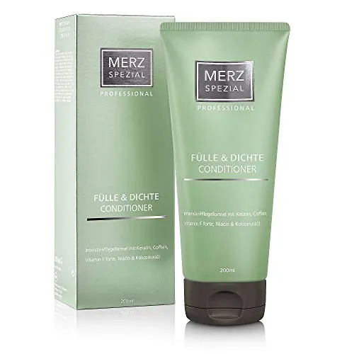 Merz Spezial Professional Haar Conditioner Fülle & Dichte - mit Keratin und Koffein für weniger Haarbruch und geschmeidiges Haar (1 x 200 ml)
