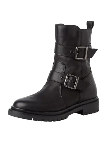Tamaris Stiefelette 1-25474-43 001 - Wanderschuhe mit 4 cm Absatzhöhe, ideal für Komfort und Stil im Alltag, aus hochwertigem Textil für angenehmes Tragegefühl.
