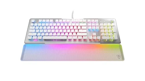 Turtle Beach Vulcan II Max – Optisch-mechanische PC-Tastatur mit RGB-Beleuchtung - Zubehör für PC mit exklusiven Titan II-Schaltern für ultraschnelle Betätigung und 200 Millionen Klicks Lebensdauer – der perfekte Vorteil für Gamer!
