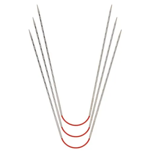 addiCraSyTrio Novel Long 30 cm Rundstricknadeln – Ergonomisches 3er-Set - Entdecke die addiCraSyTrio Novel LONG Stricknadeln für ein komfortables Strickerlebnis. Ideal für kleine Durchmesser, mit flexiblem Mittelteil und viereckigem Design für besseren Halt und weniger Nadelwechsel.