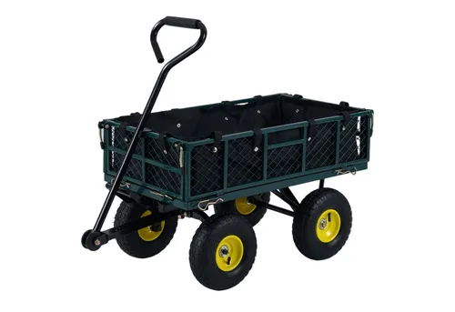 COSTWAY Bollerwagen, faltbarer Gartenwagen bis 410 kg