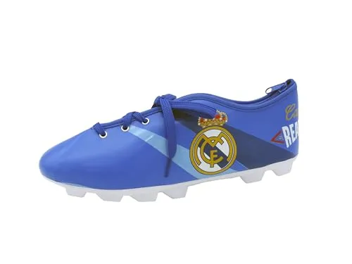 CYPBRANDS Real Madrid Stiefeltasche, blau, Estandar, Real Madrid Portatodo Stiefel