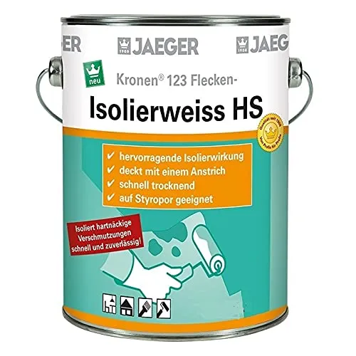 Kronen Isolierweiss 123 HS Isolierfarbe 375 ml