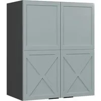 Vicco Hängeschrank Fame-Line 60 cm, Hellblau-grau/Anthrazit von Vicco
