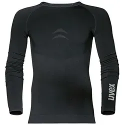 uvex Herren-Langarm-Funktionsshirt underwear, schwarz, 3XL - Sonstige, schnelltrocknend und geruchsneutralisierend für optimalen Tragekomfort bei sportlichen Aktivitäten.