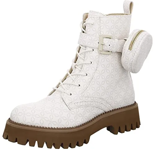 ara Damen Amsterdam Stiefelette, Weiss-Taupe, 40 EU - Wanderschuhe aus hochwertigem Leder, ideal für Komfort und Stil bei Outdoor-Aktivitäten.