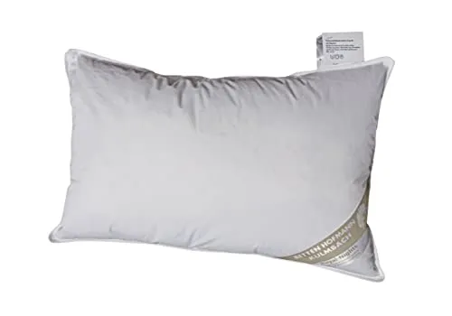 Betten Hofmann Pusta Kopfkissen 40x60 cm - Kissen aus 30% Daunen, prall gefüllt mit 550 g, stützend und waschbar bis 60°C, ideal für Hausstauballergiker, Öko-Tex Standard 100.